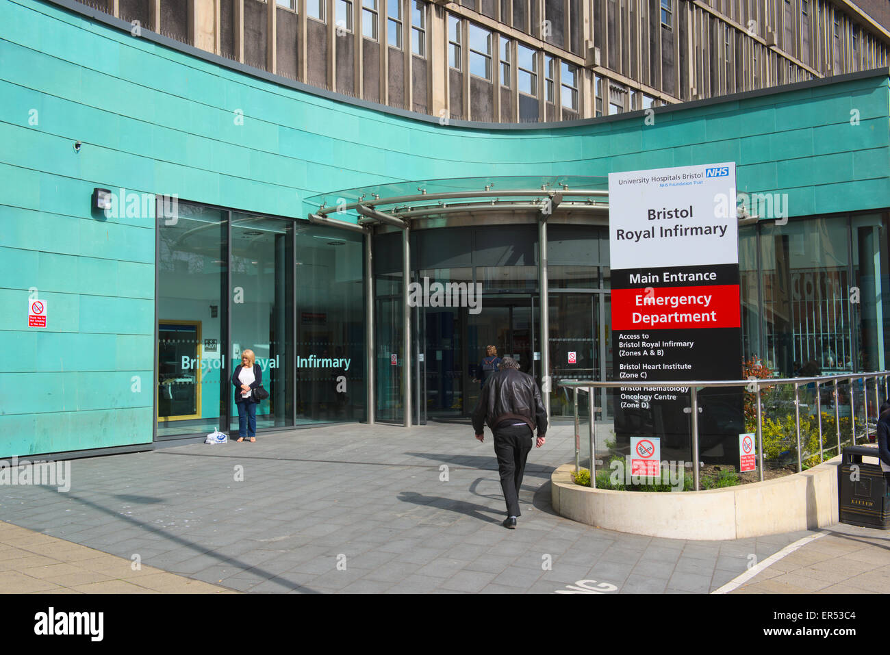 Bristol Royal Infirmary Stock Photo