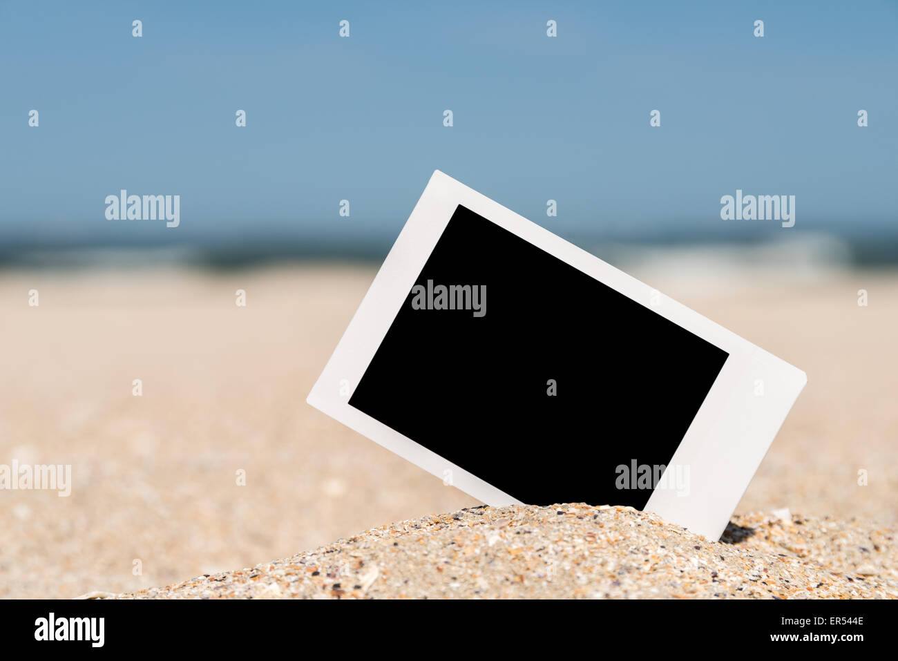 Polaroid frame sand hi-res stock photography and images - Alamy
