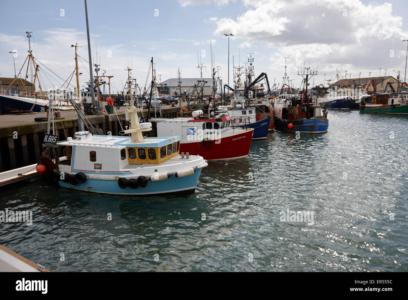 Kilkeel fishing harbour county down northern ireland Stock Photo - Alamy