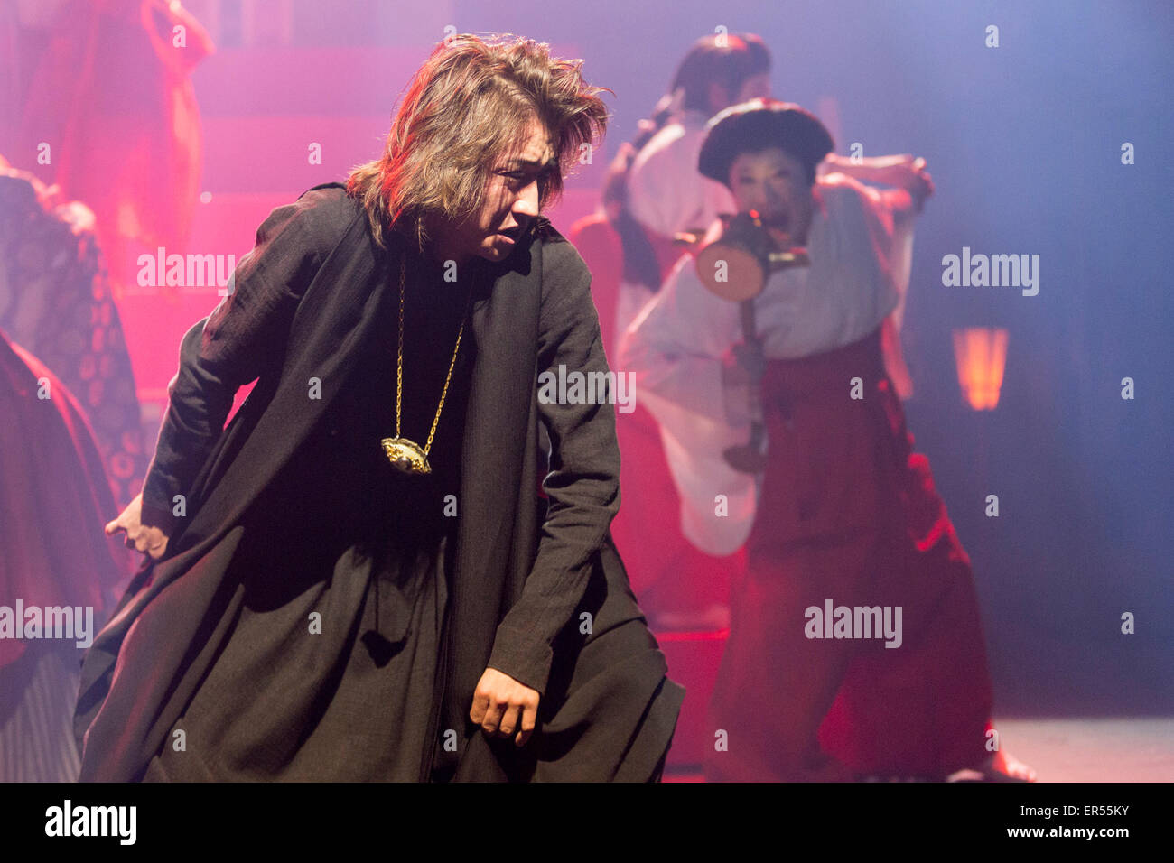 Pictured Tatsuya Fujiwara as Hamlet. The Ninagawa Company returns to