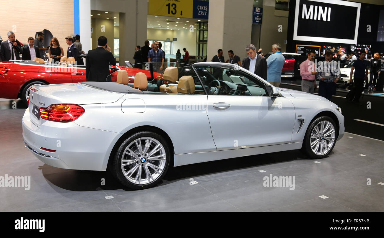 Bmw 4 Series Cabrio Istanbul Autoshow 15 Stock Photo Alamy