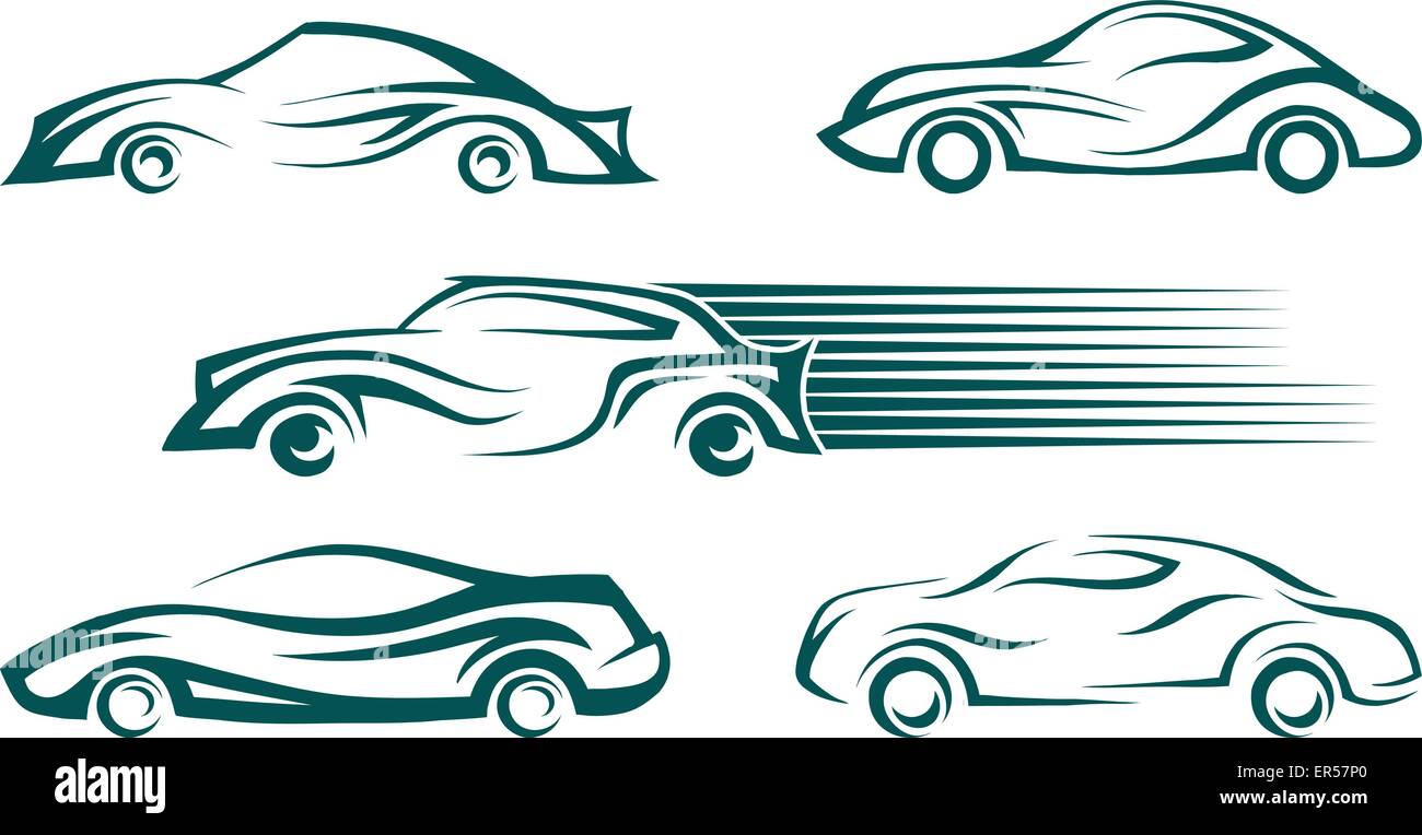 Modern cars design elements Stock Vector Image & Art Alamy