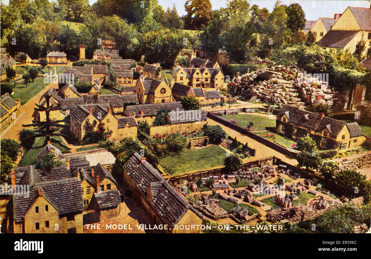 The Model Village, BourtonontheWater, Gloucestershire Stock Photo