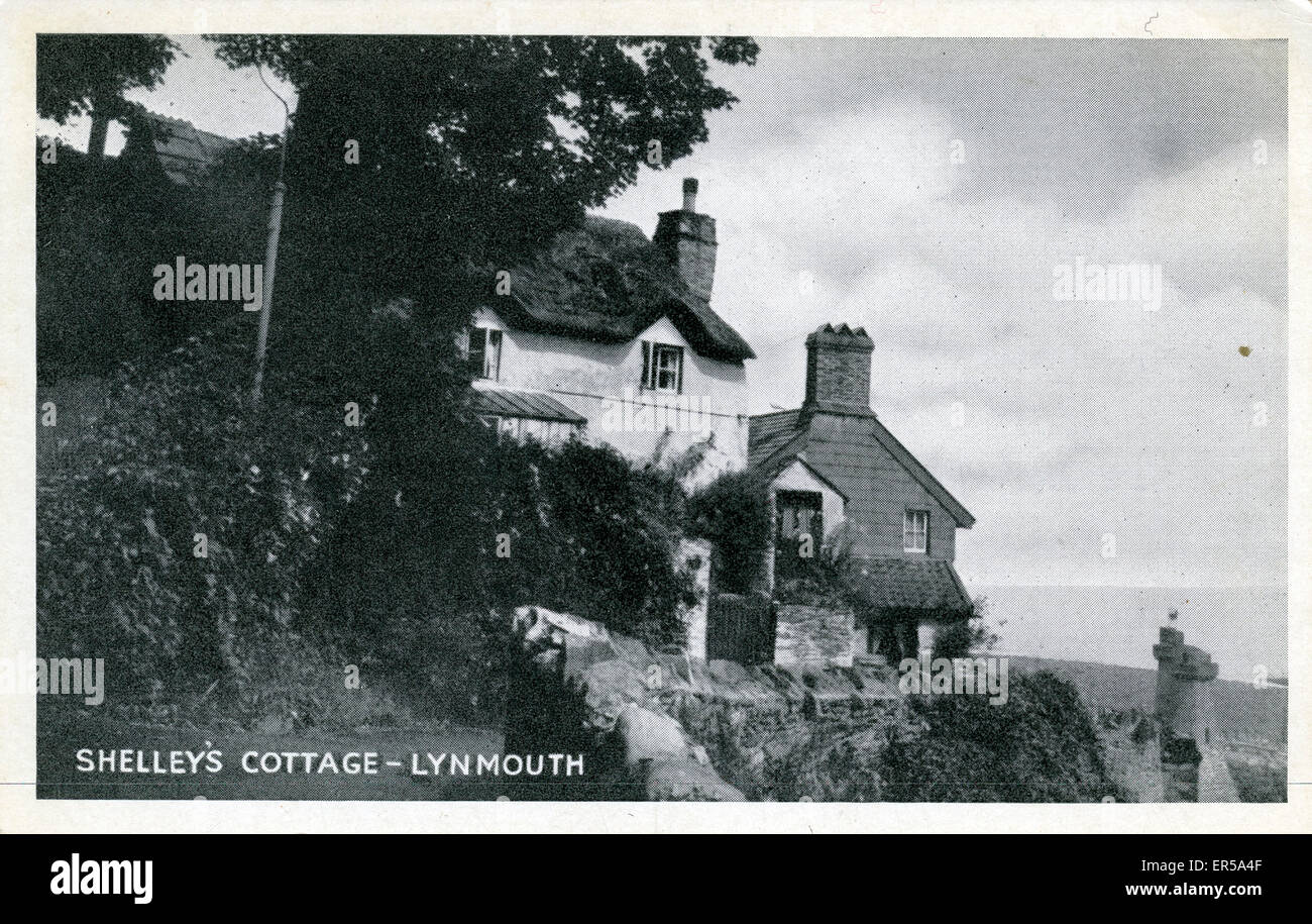 Shelley S Cottage Lynmouth Near Lynton Devon England 1950s