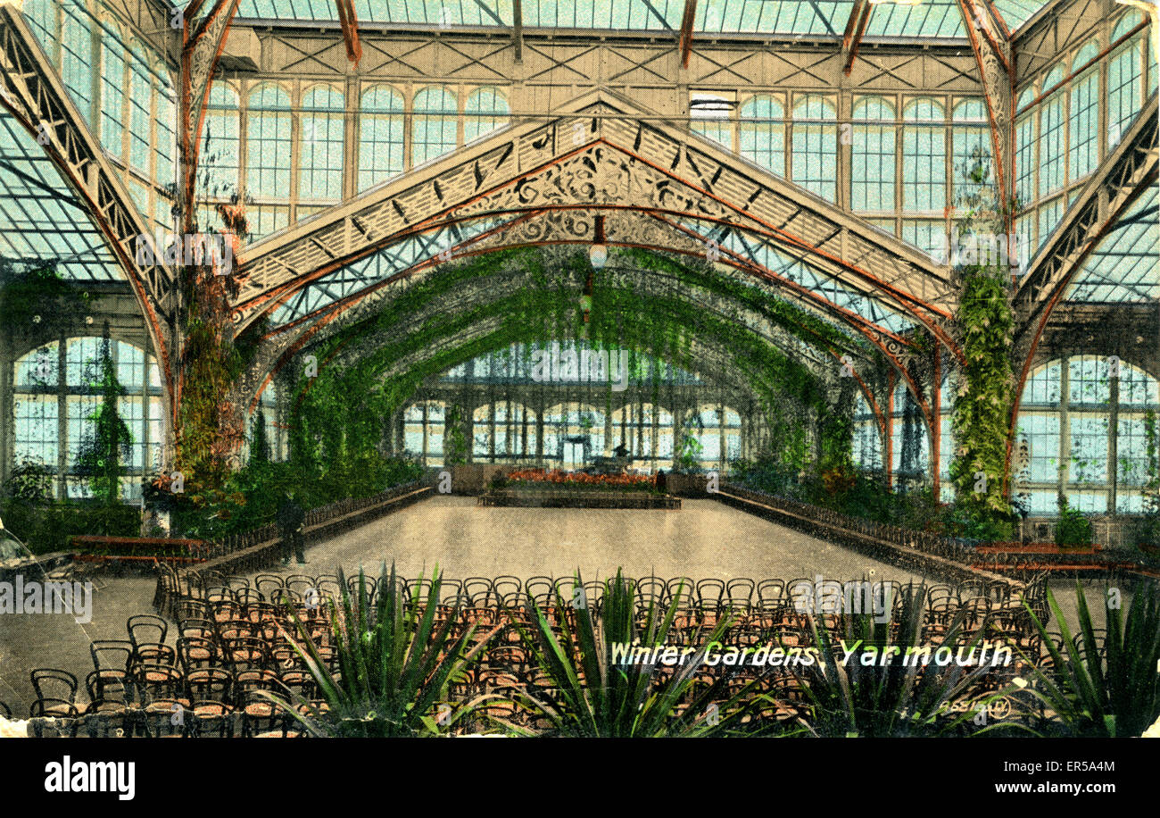 Winter Gardens, Great Yarmouth, Norfolk Stock Photo Alamy