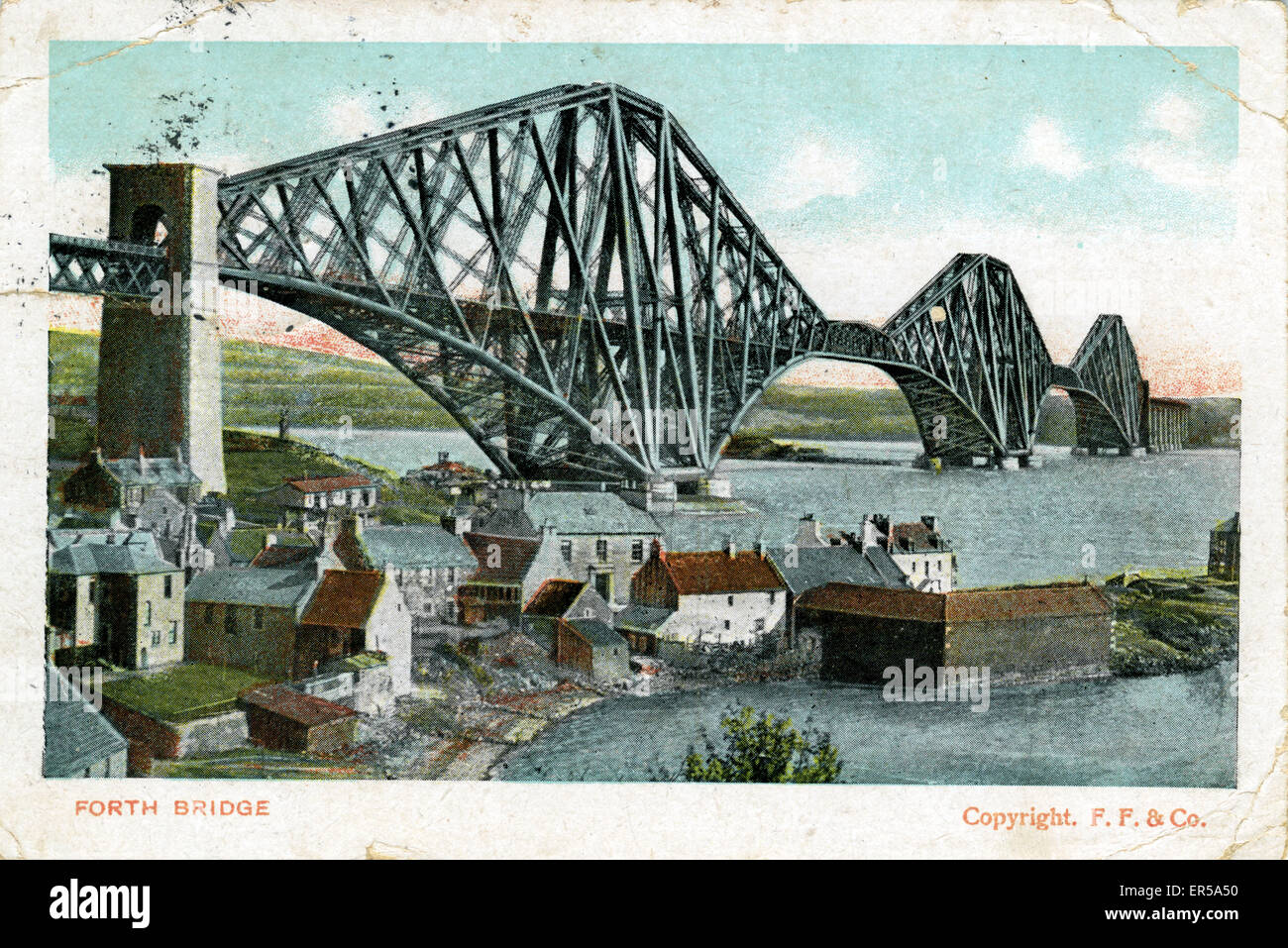 The Forth Bridge, Edinburgh, Midlothian Stock Photo