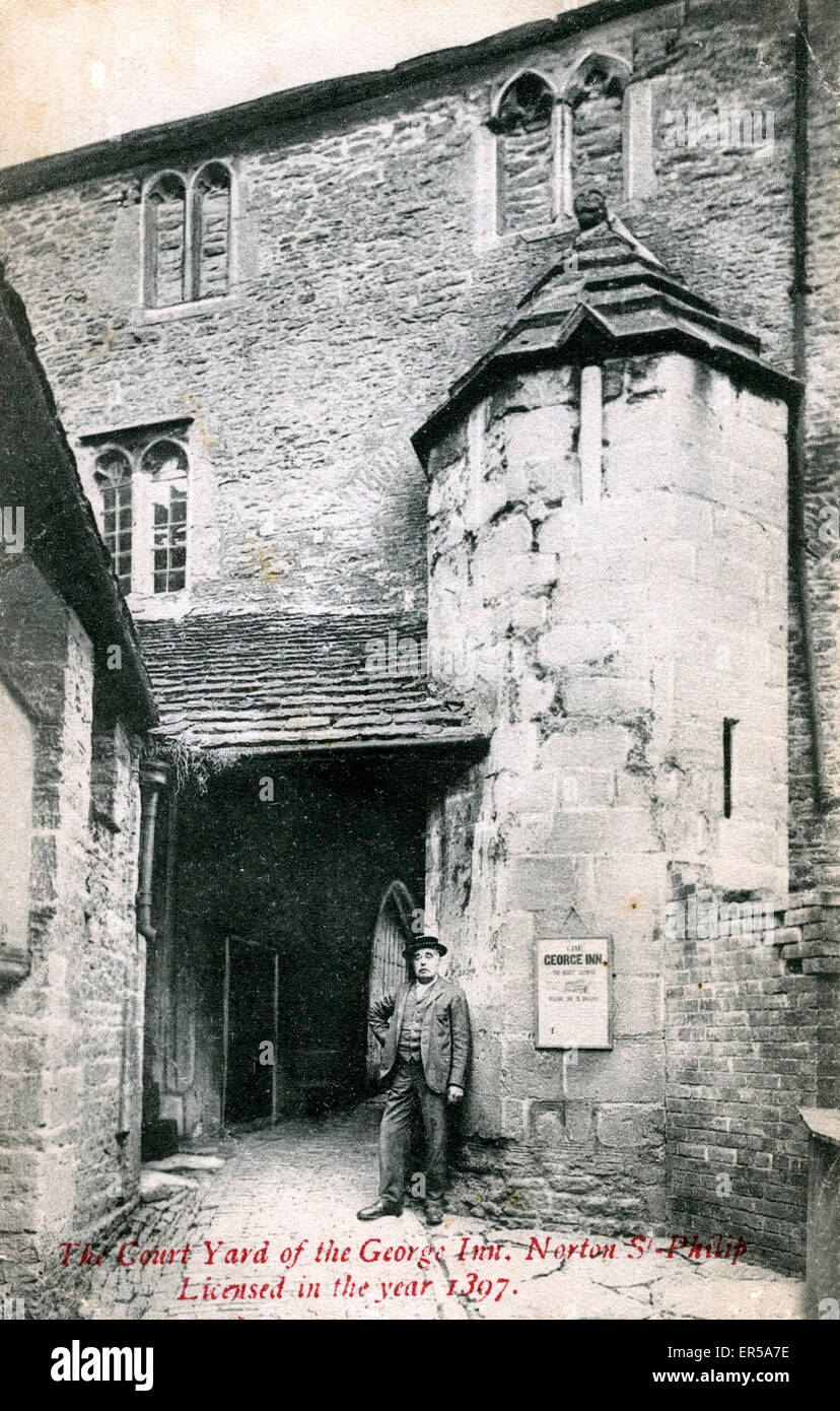 The inn norton st philip, bath hires stock photography and