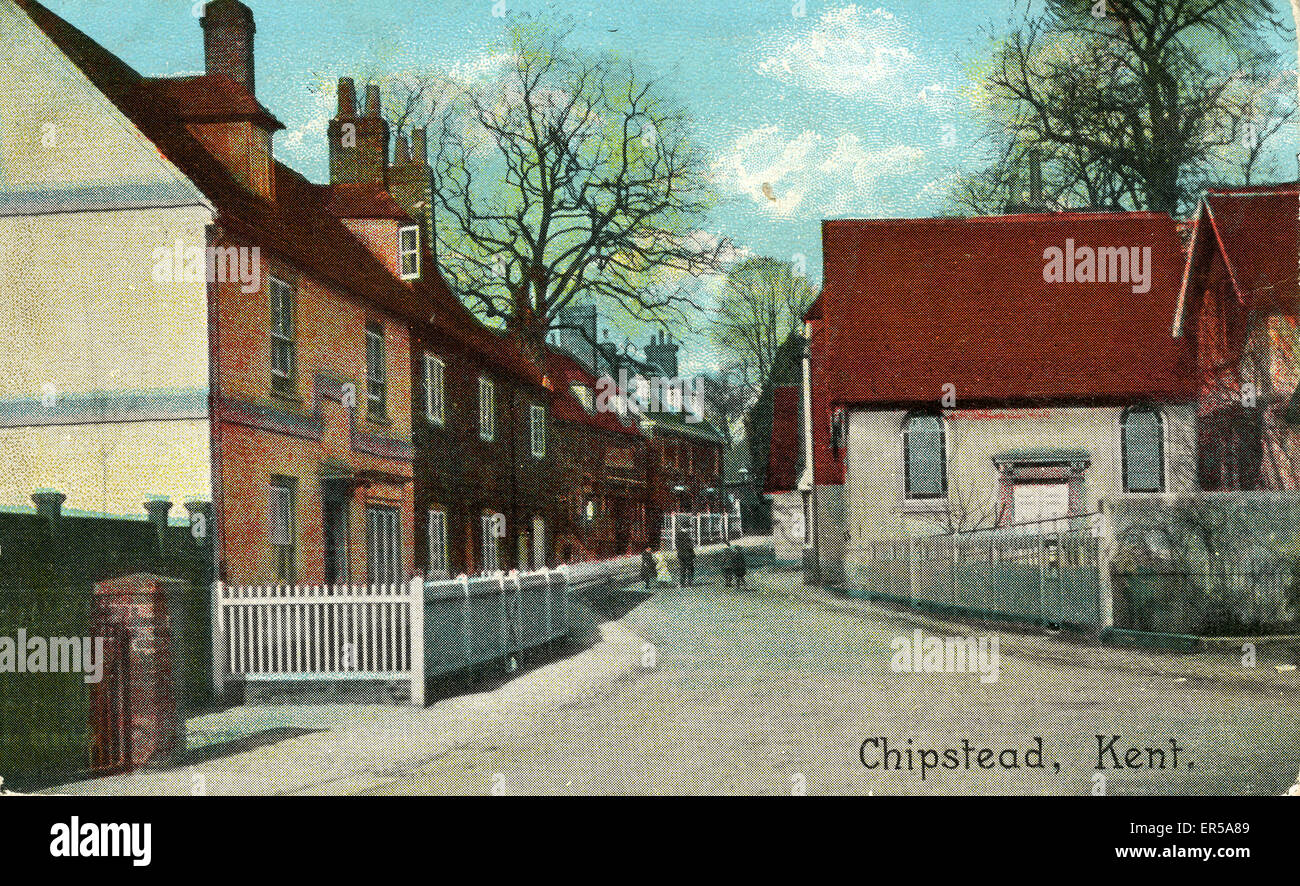 The Village, Chipstead, Kent Stock Photo Alamy