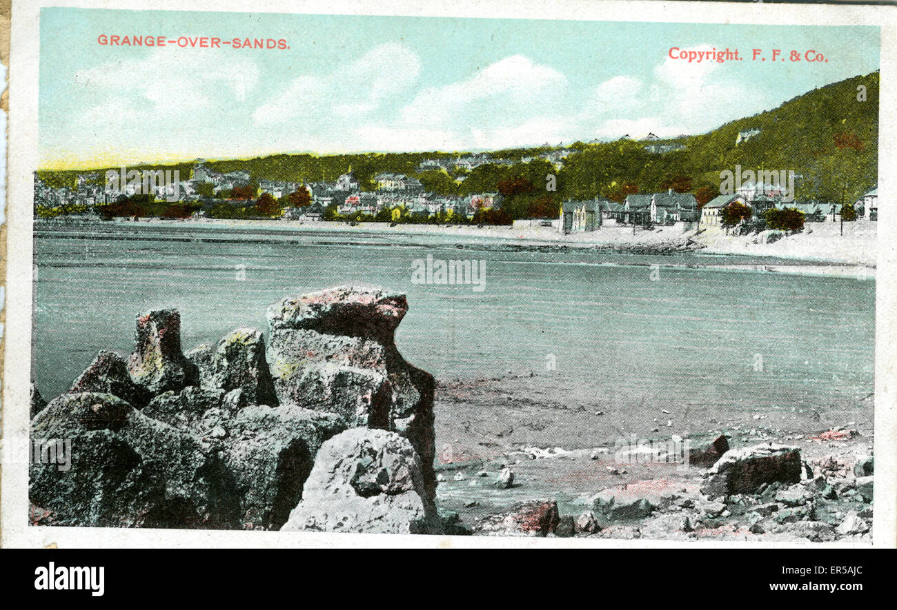 The Bay, GrangeoverSands, Cumbria Stock Photo Alamy