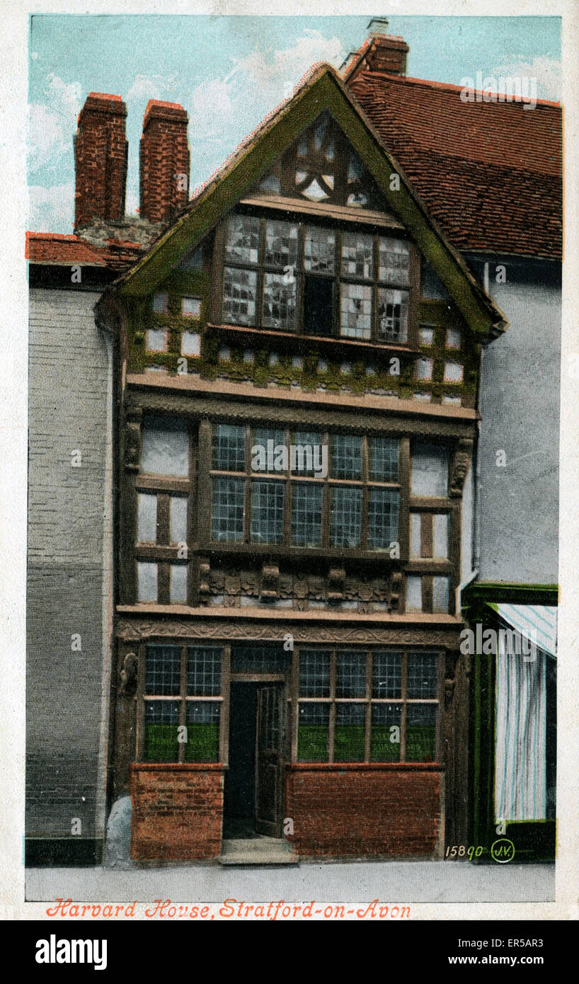 Harvard House, StratfordonAvon, Warwickshire Stock Photo Alamy