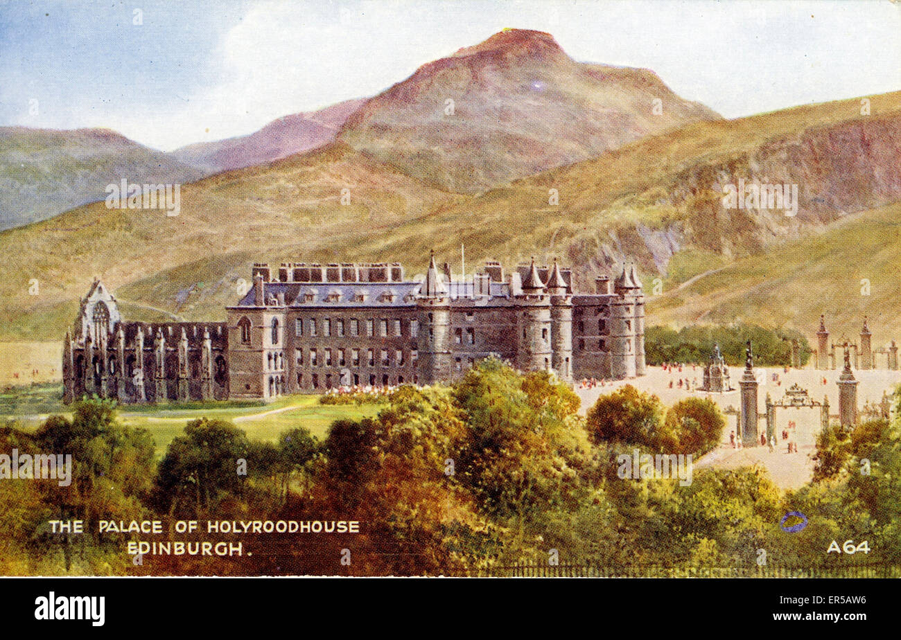 The Palace of Holyrood House, Edinburgh, Midlothian Stock Photo Alamy