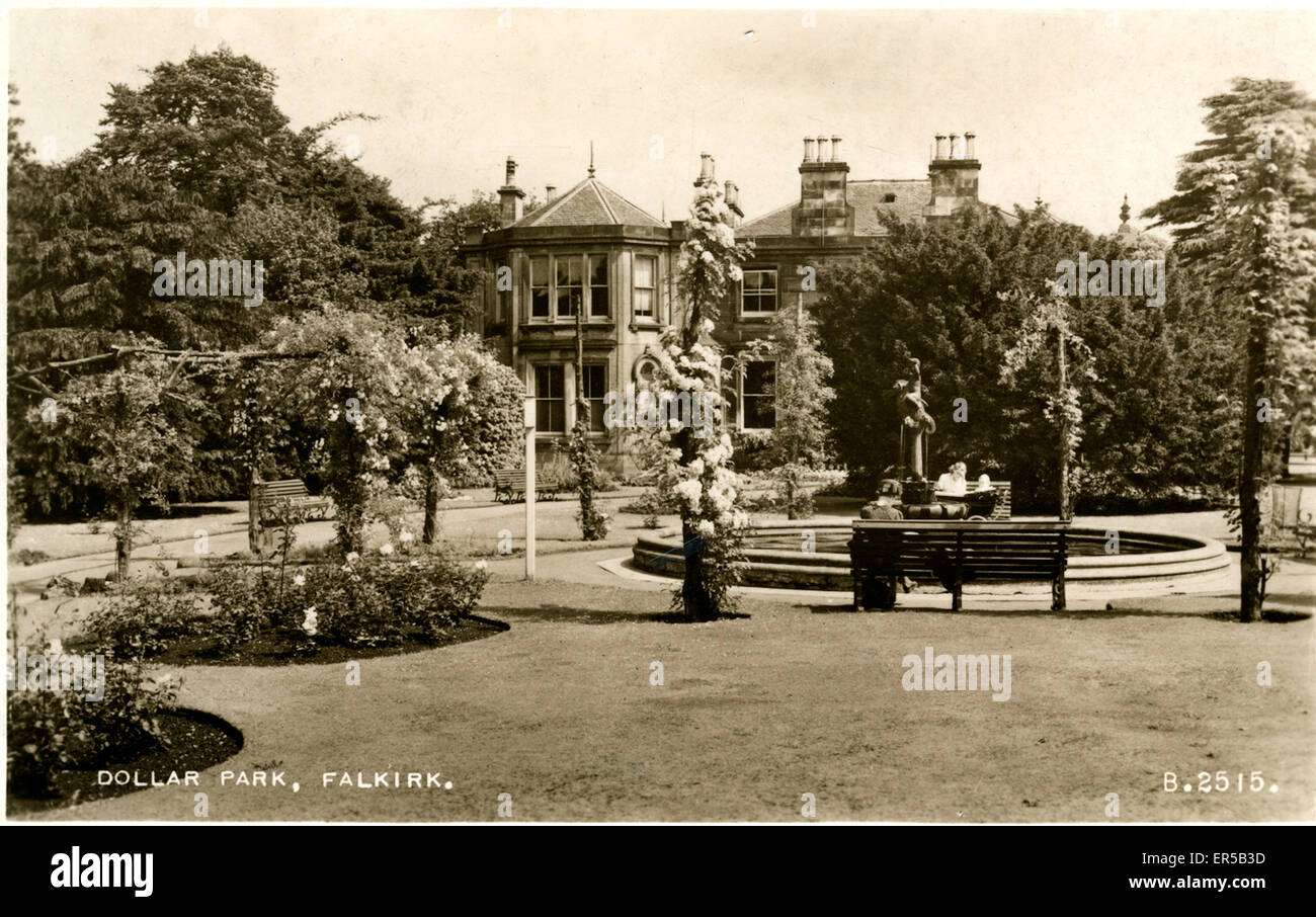 Dollar Park, Falkirk, Stirlingshire Stock Photo Alamy