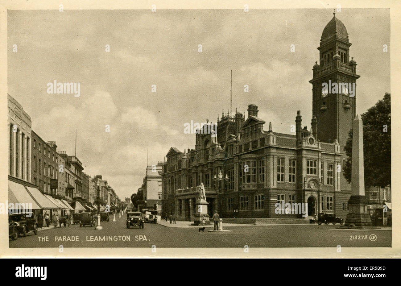 The Parade, Leamington Spa, near Warwick, Warwickshire, England. 1930s