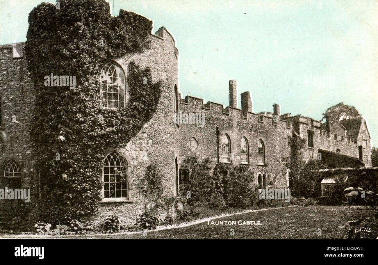 The Castle, Taunton, Somerset Stock Photo Alamy
