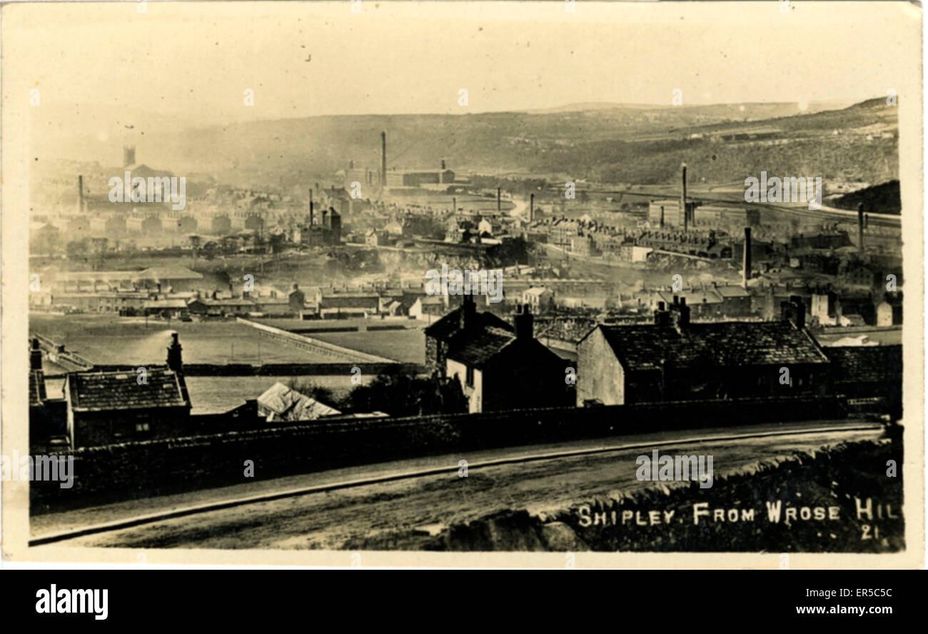 The Town, Shipley, Yorkshire Stock Photo Alamy