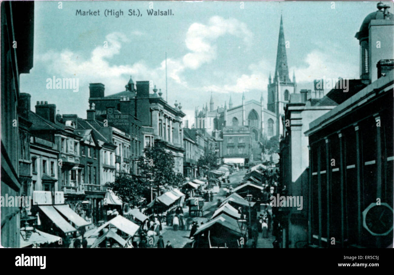 Bloxwich high street hires stock photography and images Alamy