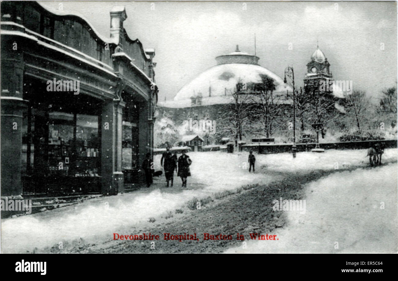 Devonshire Hospital, Buxton, Derbyshire Stock Photo Alamy