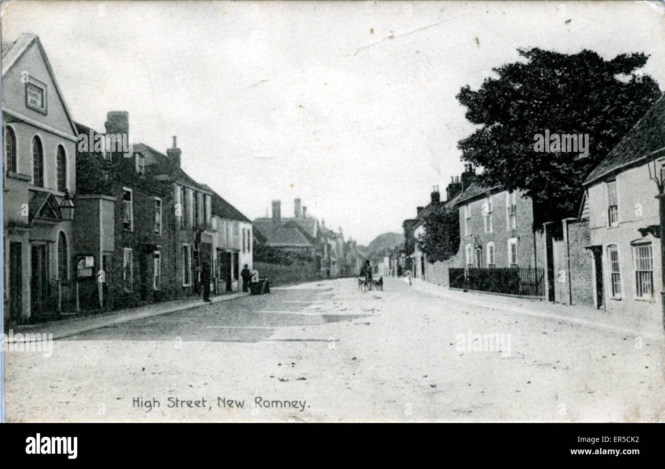 High Street, New Romney, Kent Stock Photo Alamy