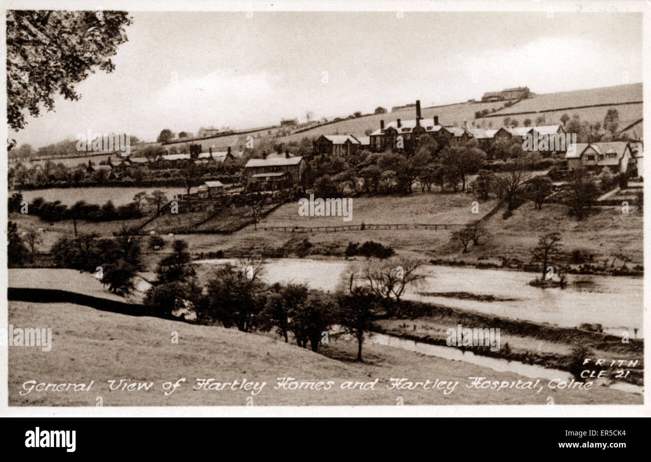 Hartley Hospital & Homes, Colne, Lancashire Stock Photo Alamy