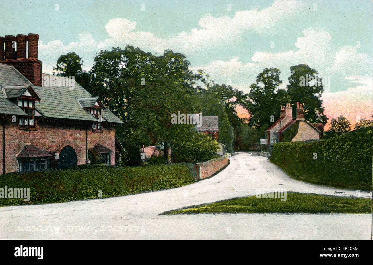 The Village, Middleton Stoney, Oxfordshire Stock Photo Alamy