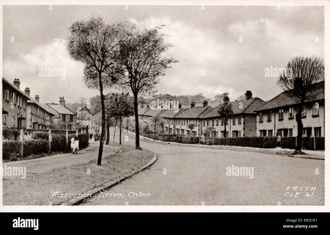 Harrison Drive, Colne, Lancashire Stock Photo Alamy