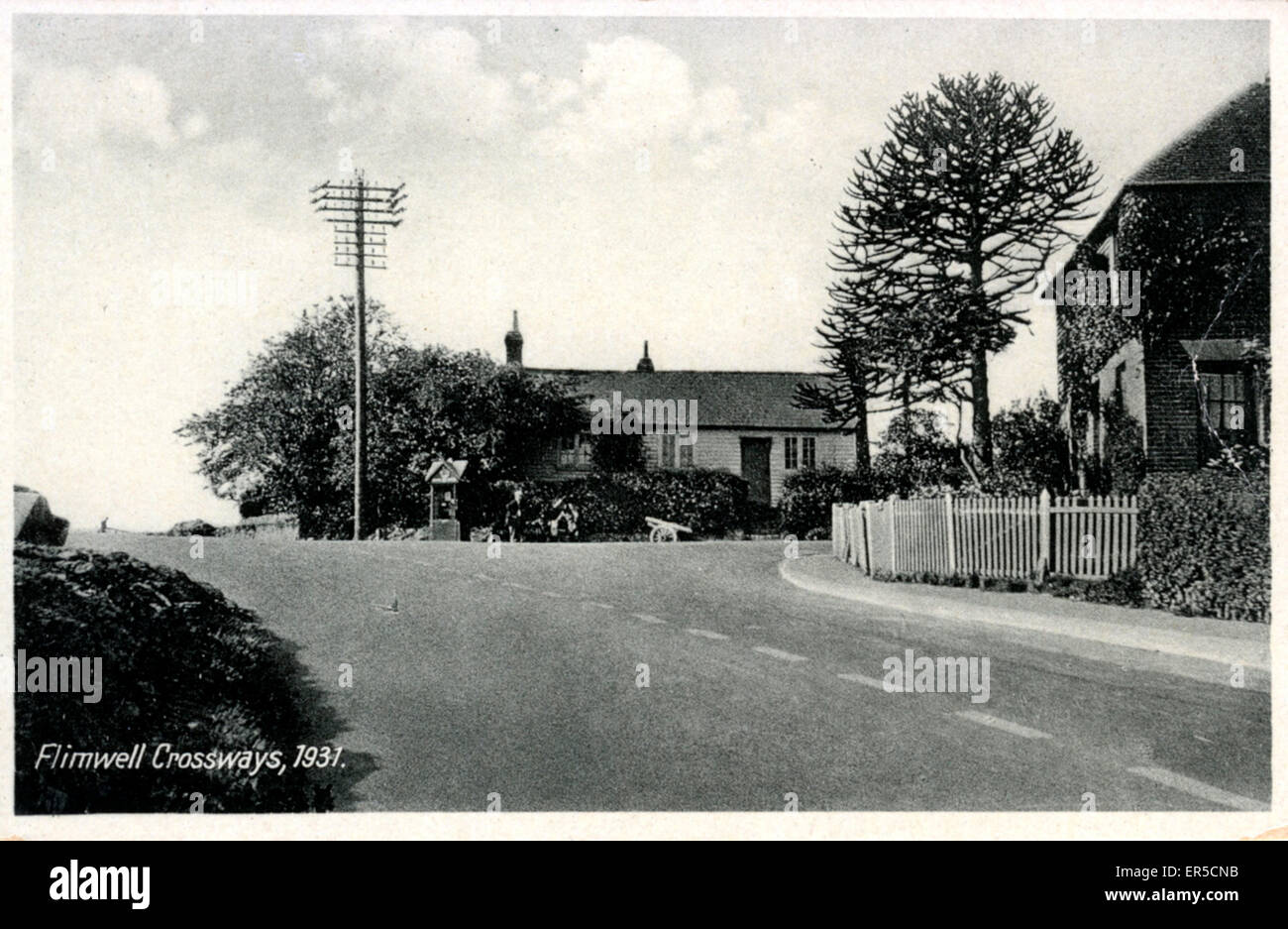 Flimwell, Crossways, Wadhurst, near Ticehurst, Sussex, England. 1931