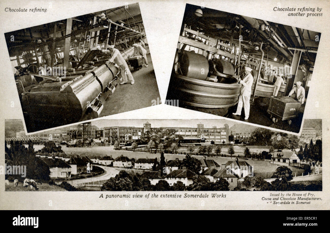 Fry's Chocolate Works, Somerdale, Keynsham, near Bristol, Somerset