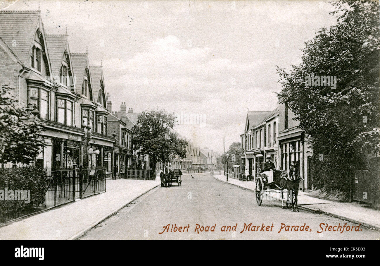 Albert Road & Market Parade, Stechford, Birmingham, Warwickshire