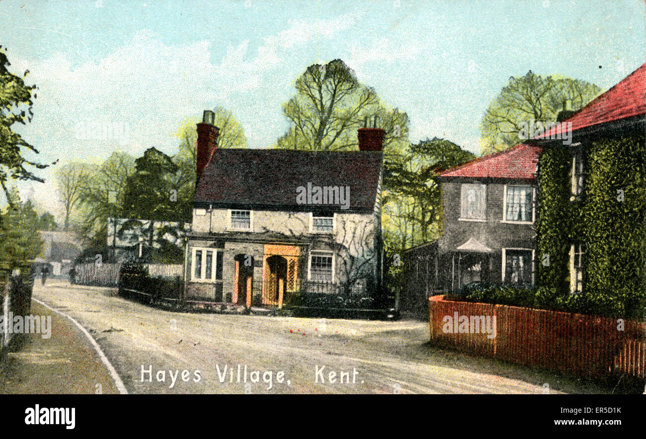 The Village, Hayes, West Wickham, near Bromley, Kent, England. 1910s