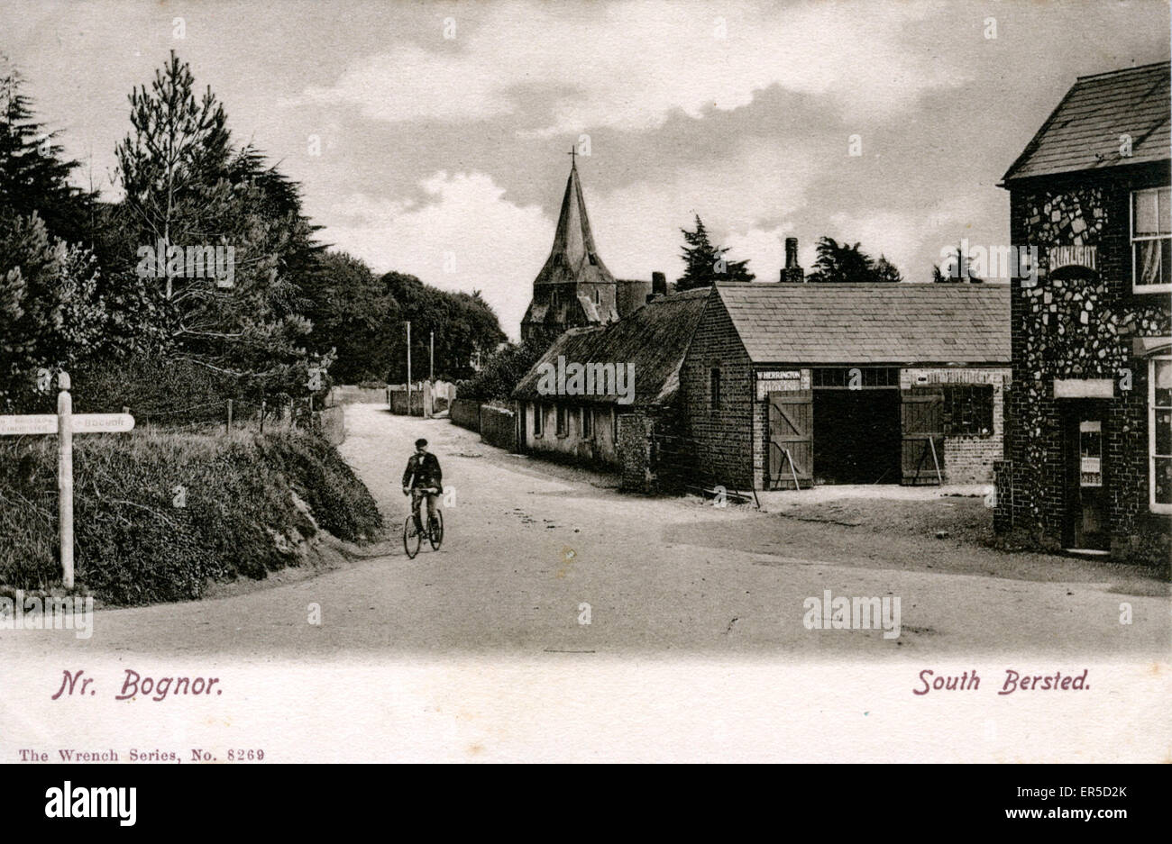 The Village, South Bersted, Bognor Regis, Sussex, England. 1900s Stock