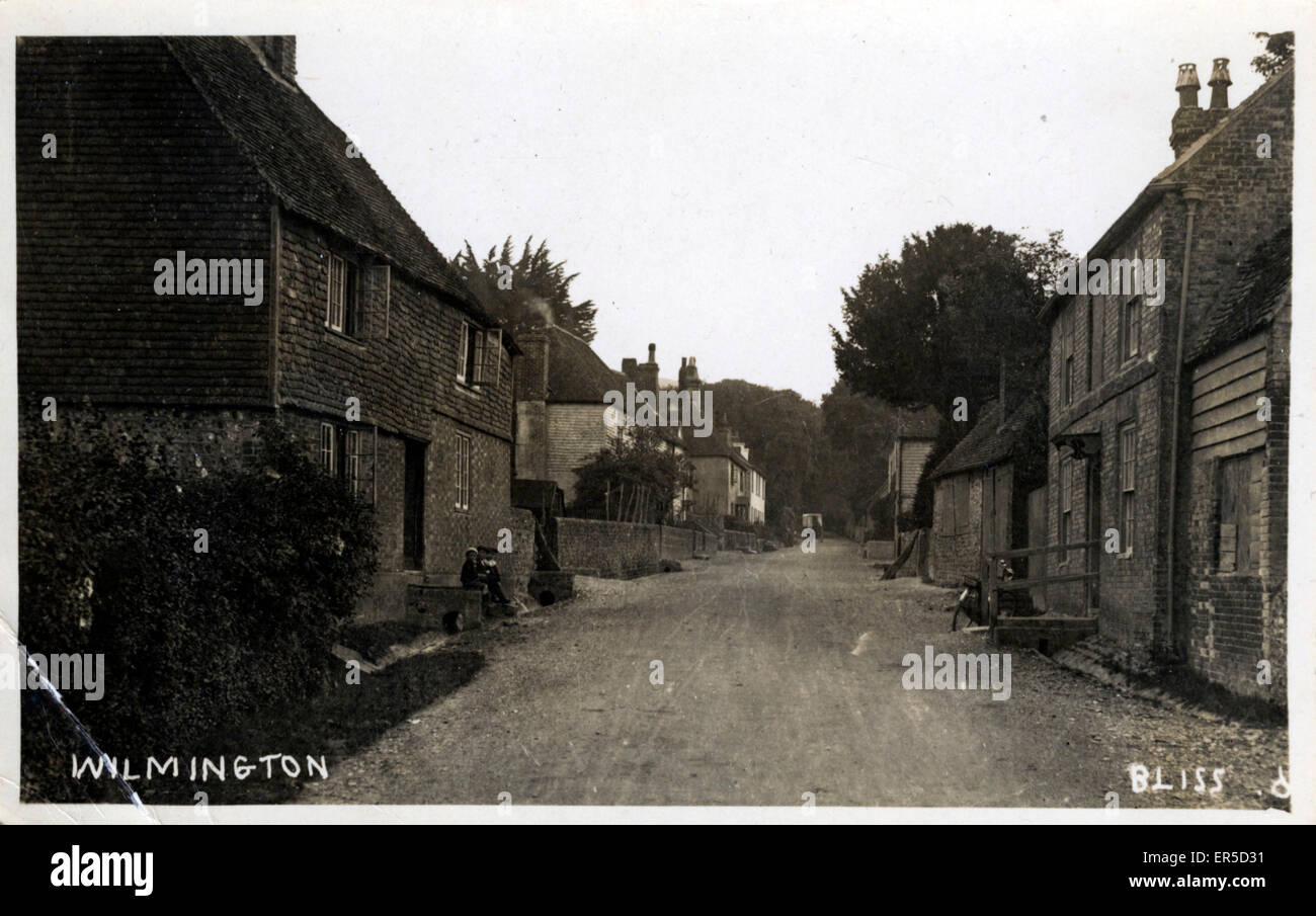 The Village, Wilmington, Dartford, Kent, England. 1900s Stock Photo Alamy