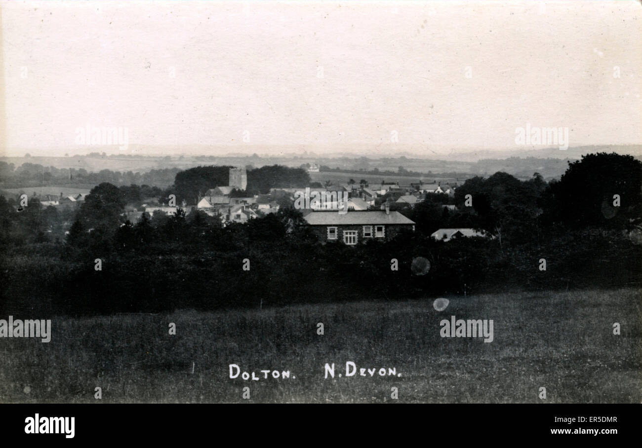 The Village, Dolton, Devon Stock Photo Alamy