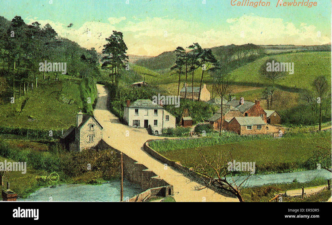 The Village, Newbridge, Cornwall Stock Photo Alamy