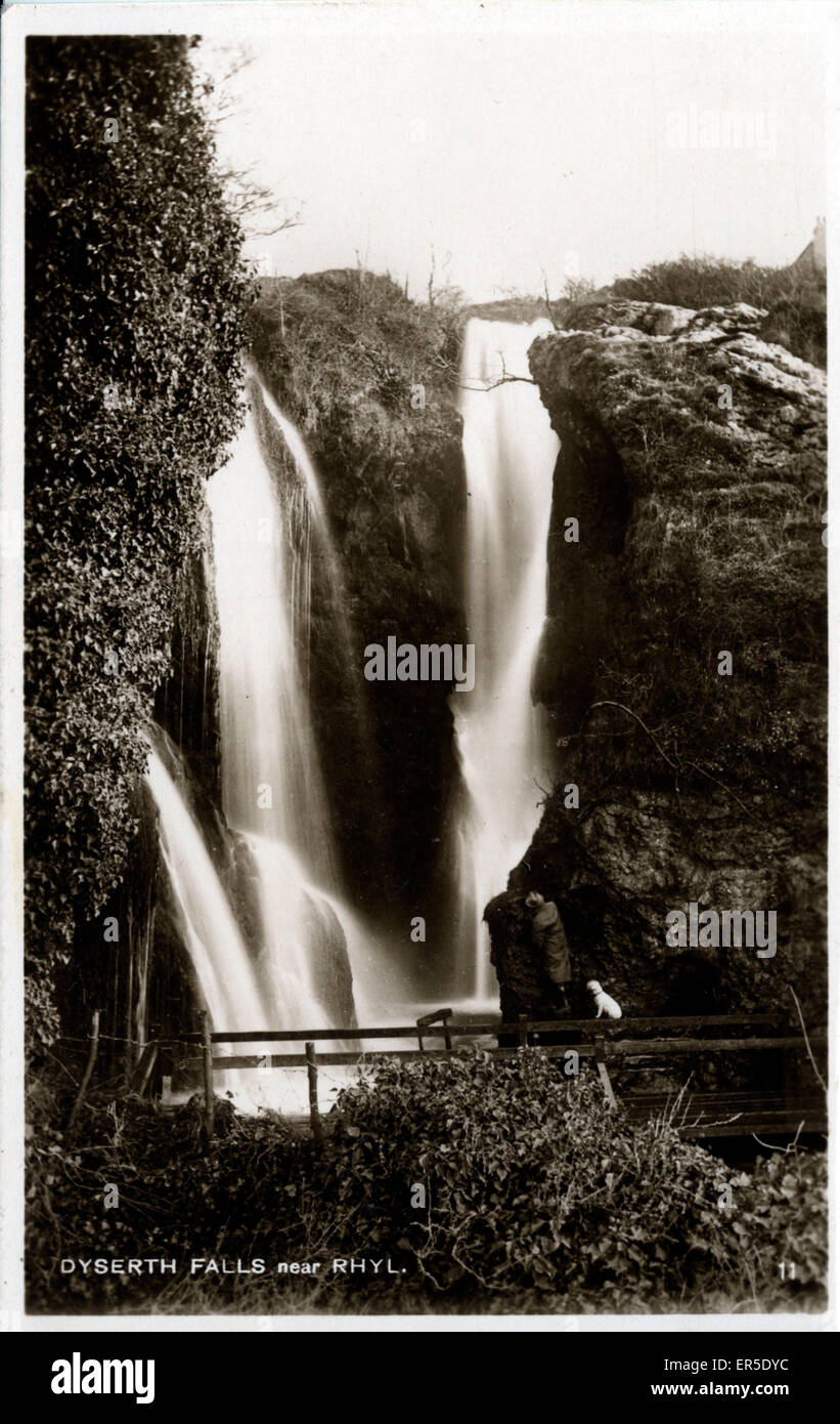 Dyserth Falls, Dyserth, Conwy Clwyd Stock Photo Alamy