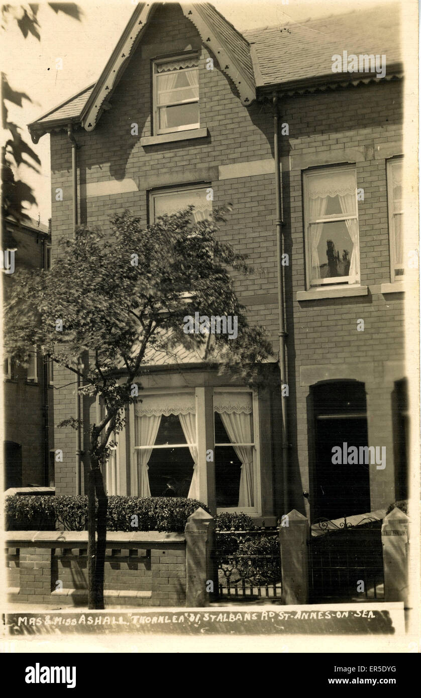 St Albans Road, St Annes on Sea, near Lytham, Lancashire, England