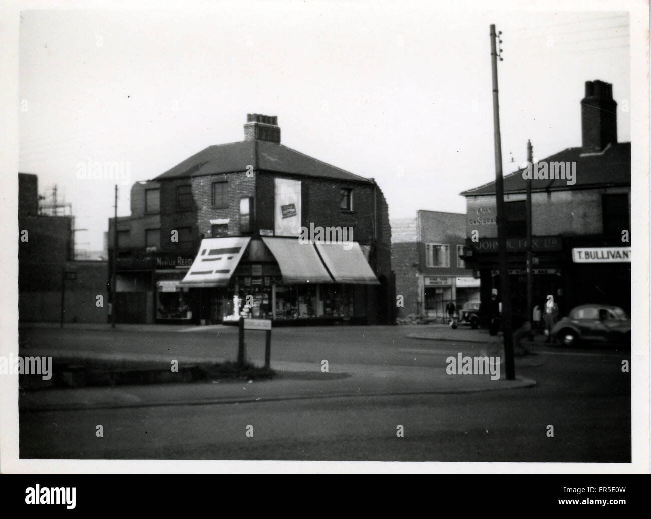 Glossop Road Sheffield Yorkshire England High Resolution Stock