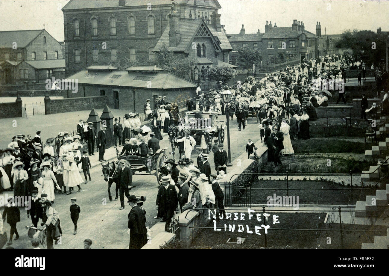 Nurse Fete, Lindley, Yorkshire Stock Photo Alamy