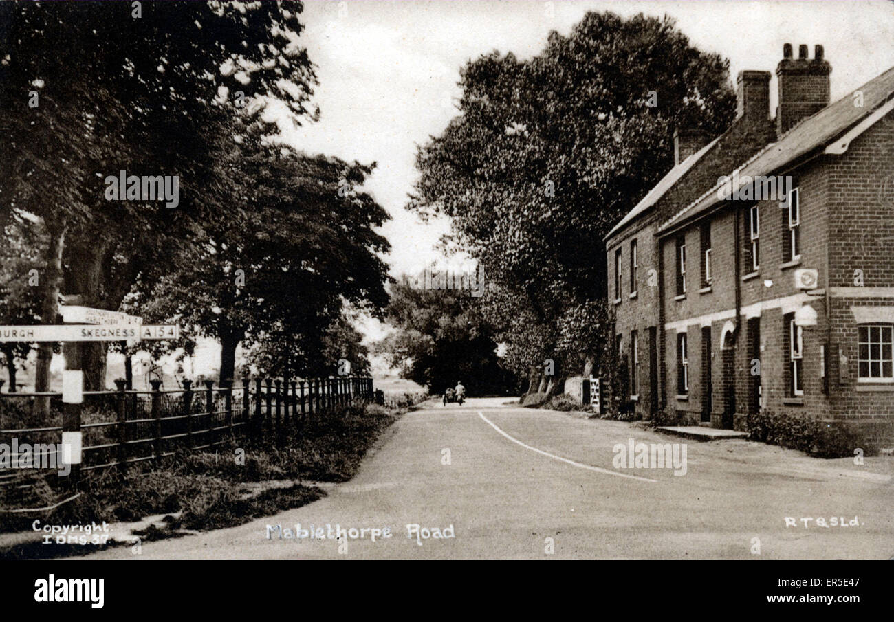 The Mablethorpe Road, Mumby, Alford, near Chapel St Leonards