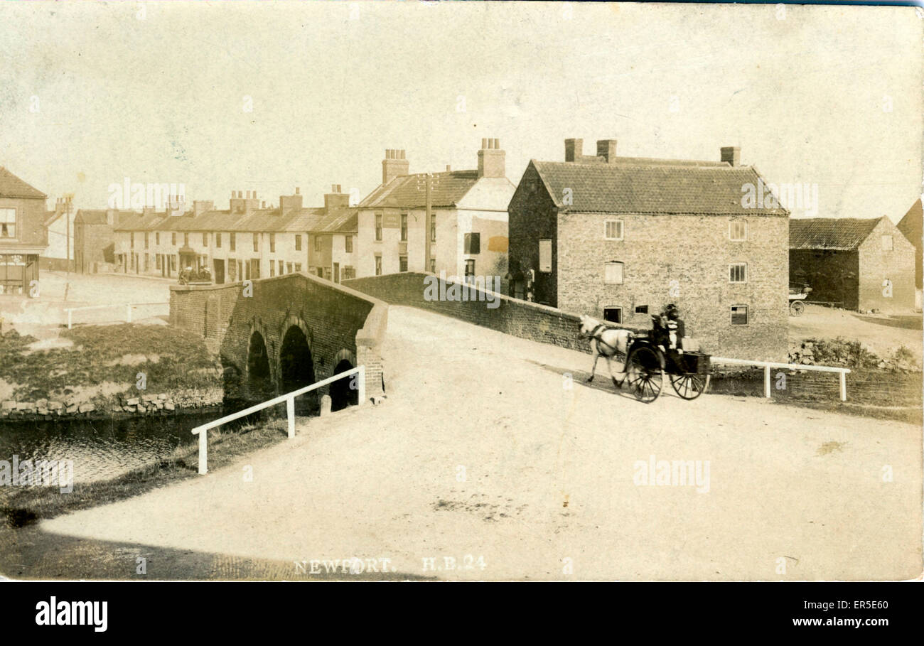 The Village, Newport, Yorkshire Stock Photo Alamy