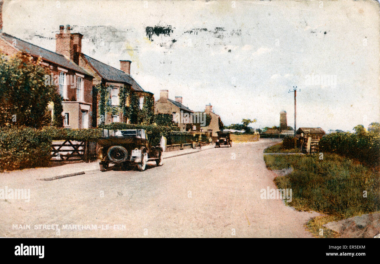 Street Scene Mareham Le Fen Lincolnshire Stock Photo Alamy street-scene-mareham-le-fen-lincolnshire-stock-photo-alamy
