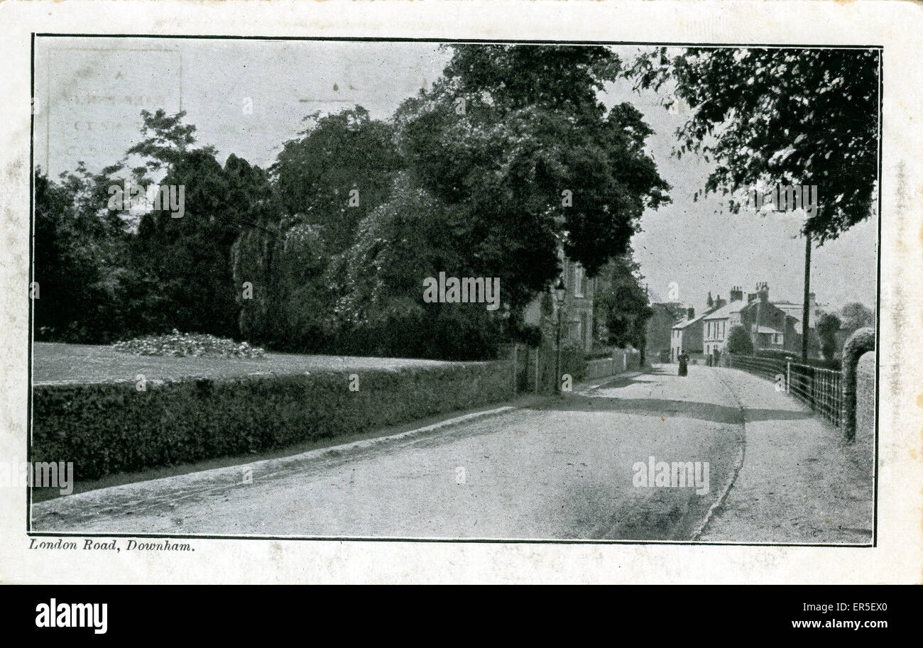 London Road, Downham Market, near Kings Lynn, Norfolk, England. 1910s ...