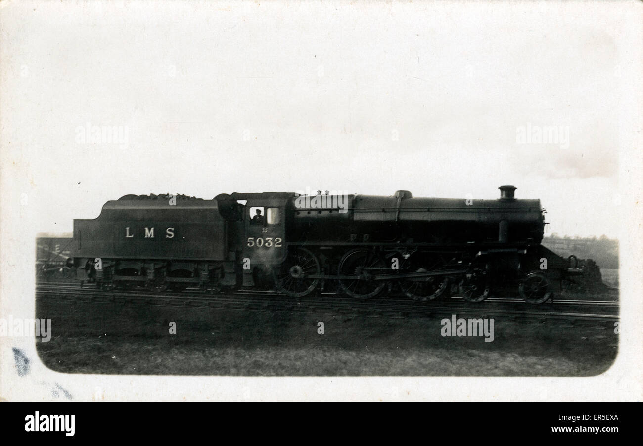 4-6-0 Locomotive, Rugeley, Staffordshire Stock Photo