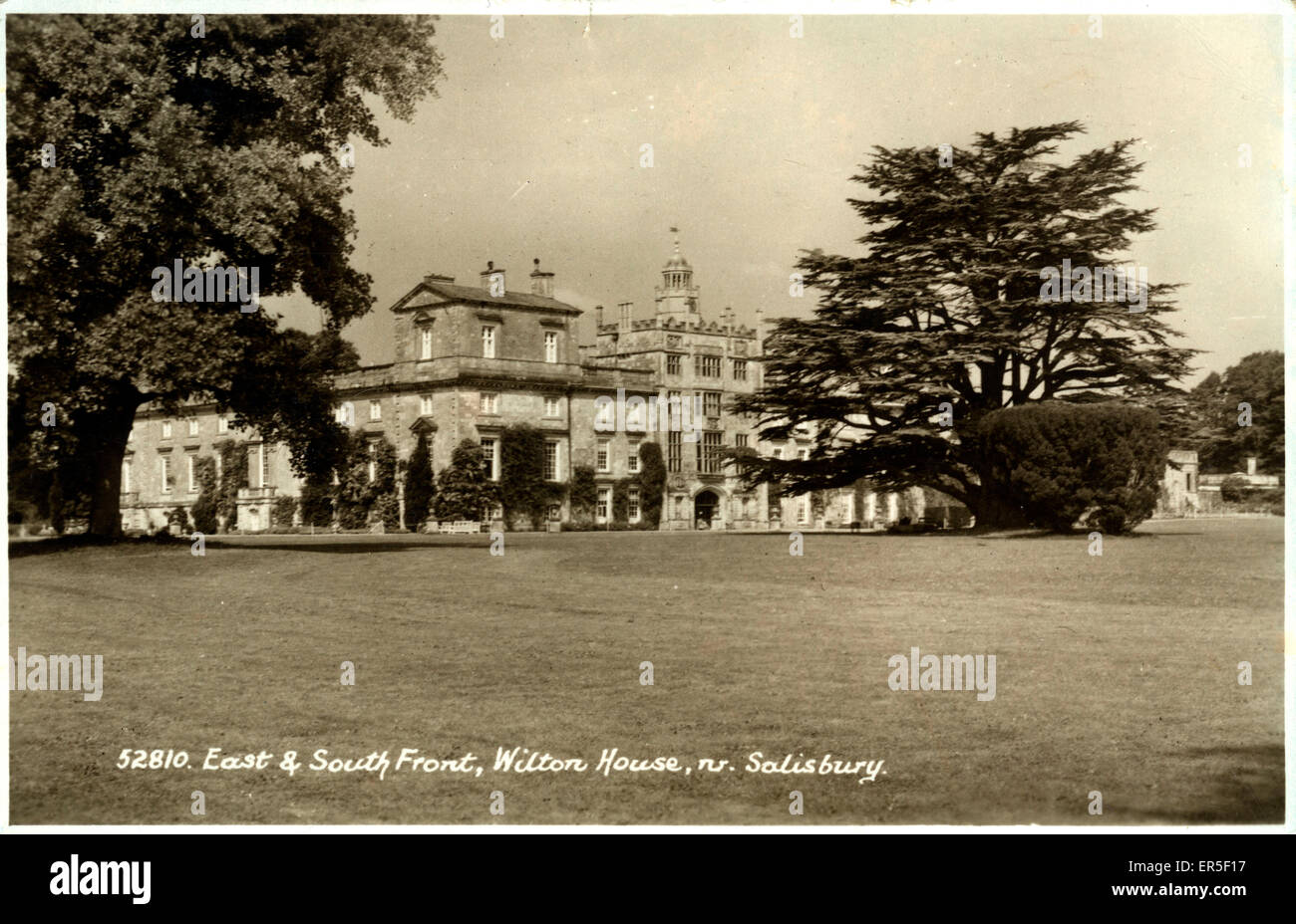 Wilton House, Wilton, Salisbury, Wiltshire, England. 1954 Stock Photo