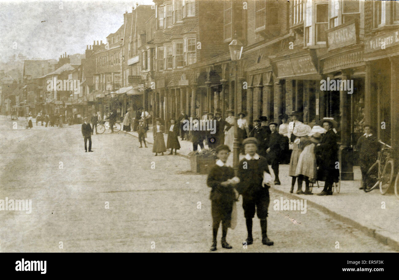 Street Scene, Hemel Hempstead, Hertfordshire Stock Photo Alamy