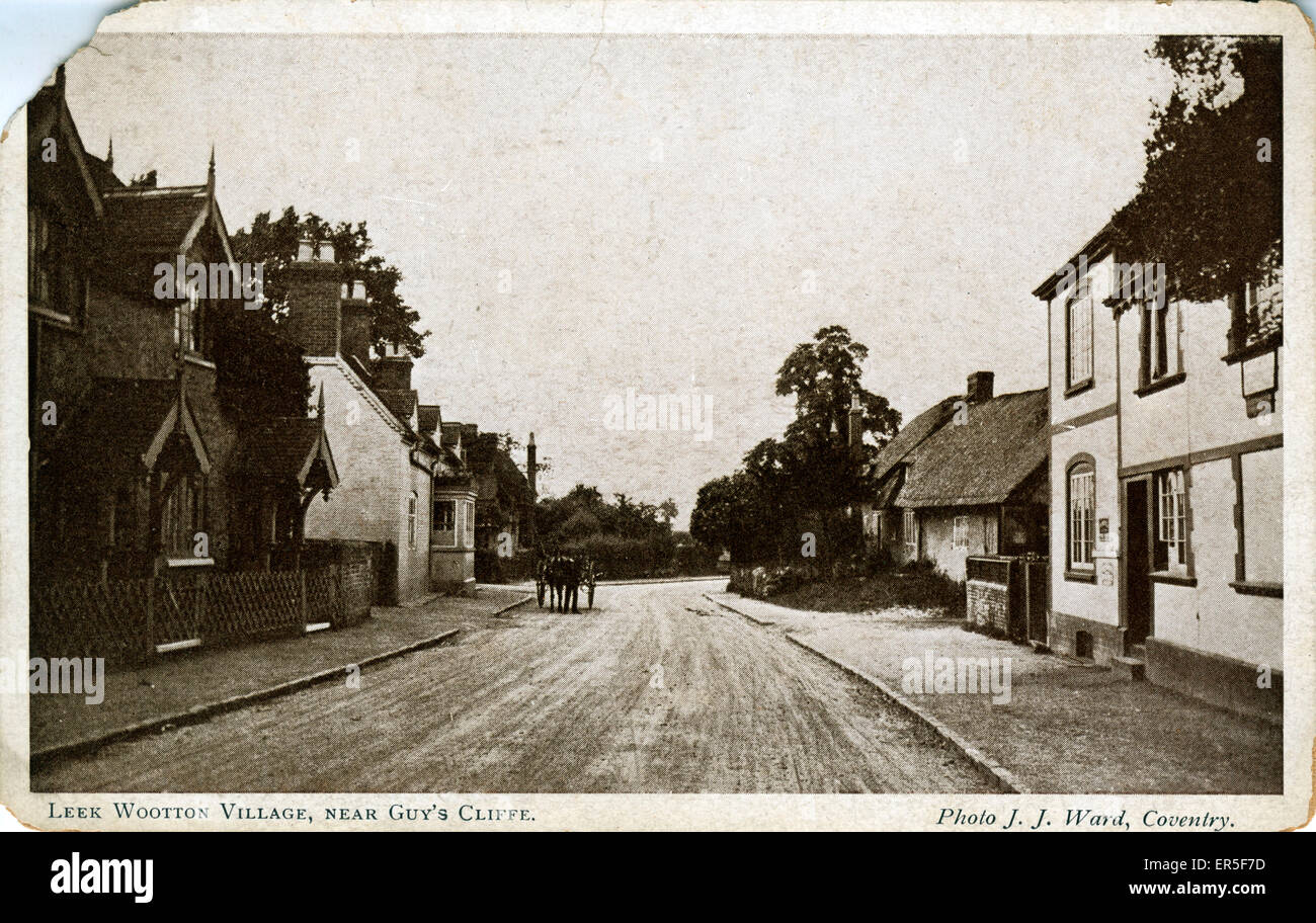 The Village, Leek Wootton, Warwickshire Stock Photo Alamy