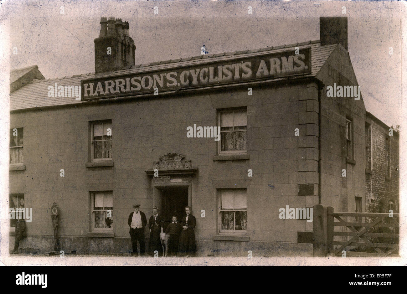 Harrison's Cyclist's Arms Public House, Freckleton, Lancashi Stock