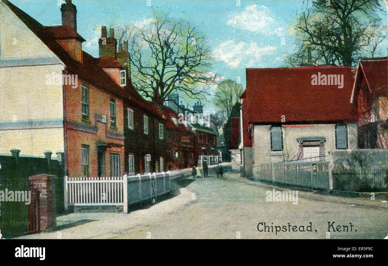 The Village, Chipstead, Kent Stock Photo Alamy