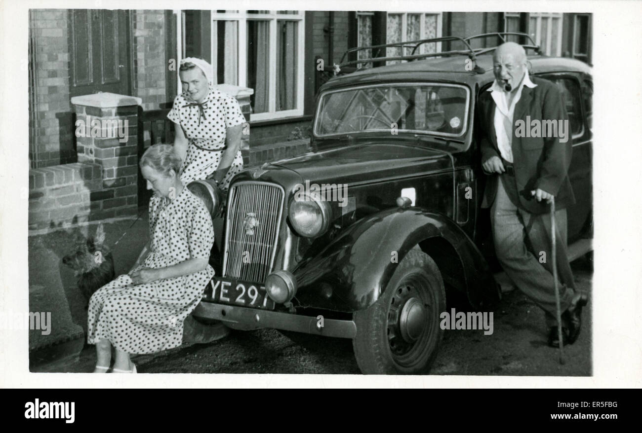 Austin 10 Vintage Car Stock Photo