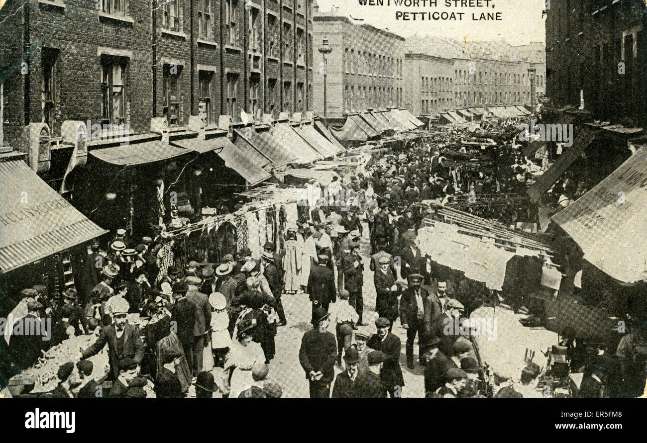 Cheap clothes at Petticoat Lane market in East London England UK Stock  Photo - Alamy