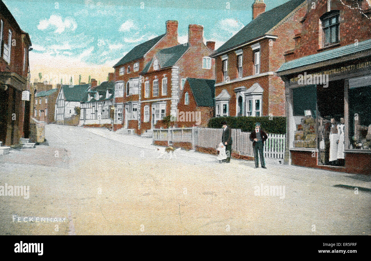 Street Scene, Feckenham, Redditch, near Worcester, Worcestershire